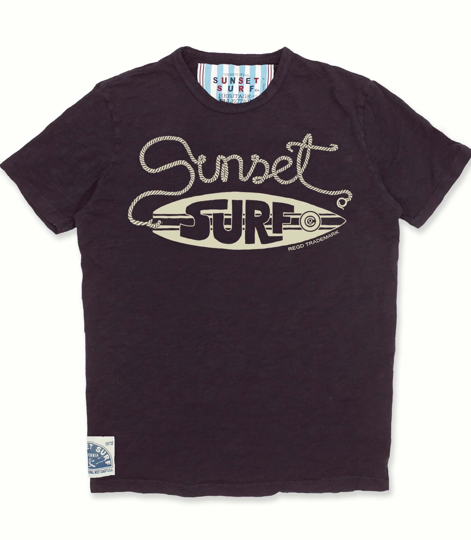 Sunset surf shop t shirt