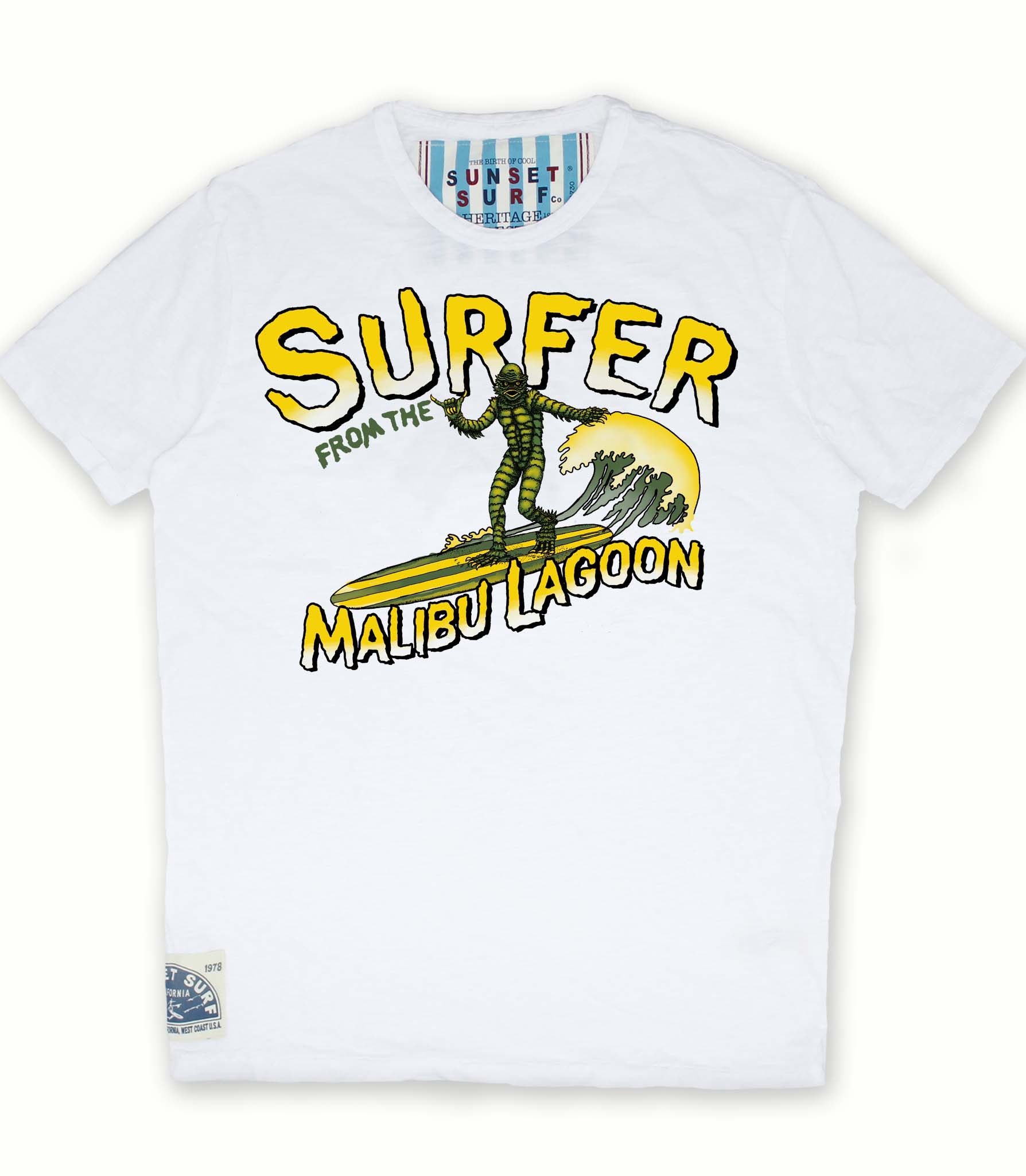 sunset surf コレクション t シャツ